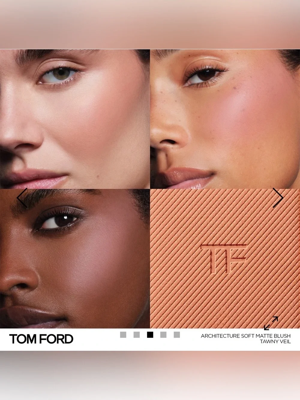 Tom Ford Architecture Soft Matte Blush - Tawny Veil